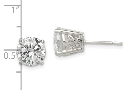 Sterling Silver Earrings Style QE12191 - Classique Jewelry Inc.