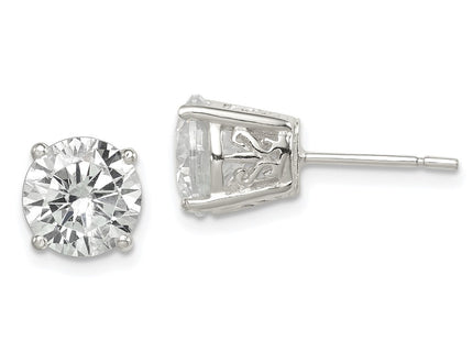 Sterling Silver Earrings Style QE12191 - Classique Jewelry Inc.