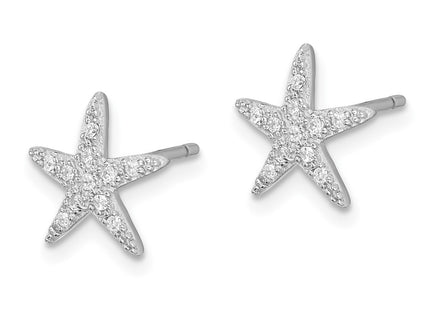 Sterling Silver Earrings Style QE12214 - Classique Jewelry Inc.