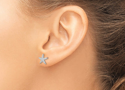 Sterling Silver Earrings Style QE12214 - Classique Jewelry Inc.