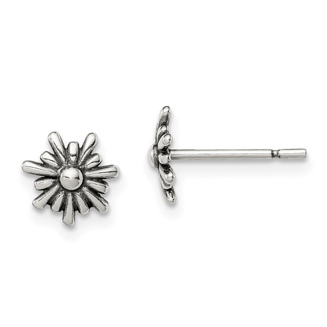 Sterling Silver Earrings Style QE12225 - Classique Jewelry Inc.