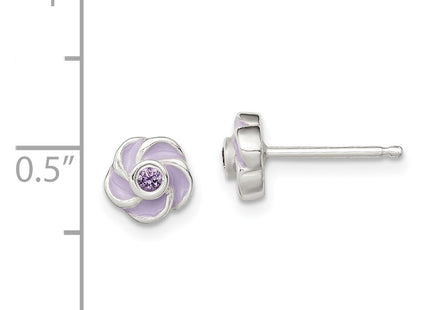 Sterling Silver Earrings Style QE12236 - Classique Jewelry Inc.