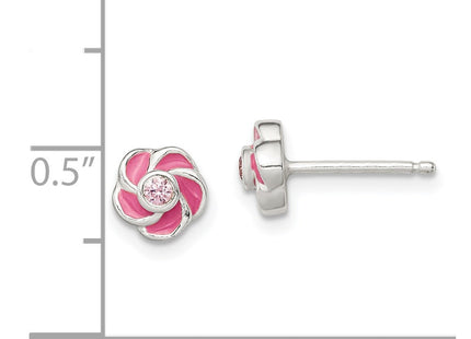 Sterling Silver Earrings Style QE12237 - Classique Jewelry Inc.