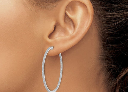 Sterling Silver Earrings Style QE12251 - Classique Jewelry Inc.