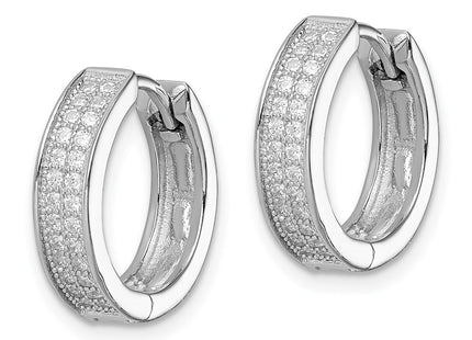 Sterling Silver Earrings Style QE12260 - Classique Jewelry Inc.