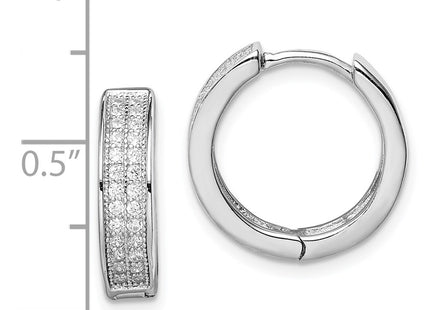 Sterling Silver Earrings Style QE12260 - Classique Jewelry Inc.