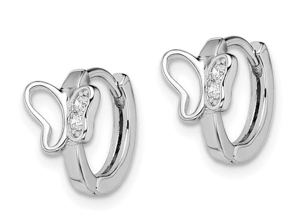 Sterling Silver Earrings Style QE12270 - Classique Jewelry Inc.