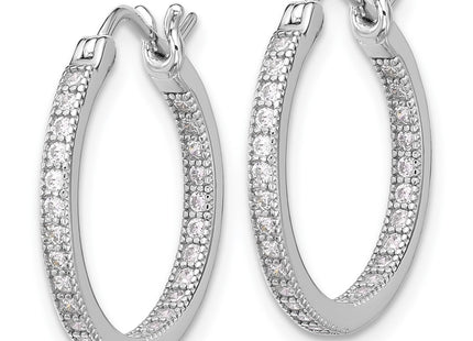 Sterling Silver Earrings Style QE12272 - Classique Jewelry Inc.