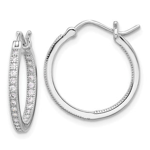 Sterling Silver Earrings Style QE12272 - Classique Jewelry Inc.