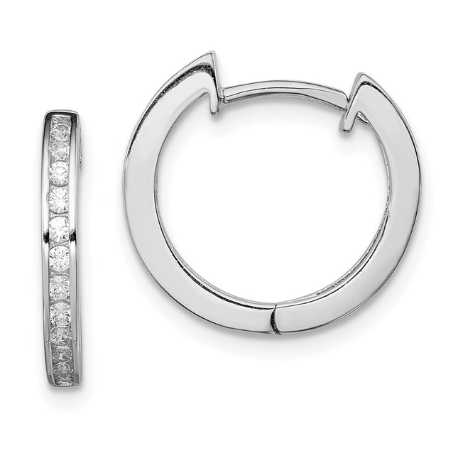 Sterling Silver Earrings Style QE12278 - Classique Jewelry Inc.