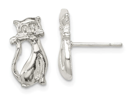 Sterling Silver Earrings Style QE123 - Classique Jewelry Inc.