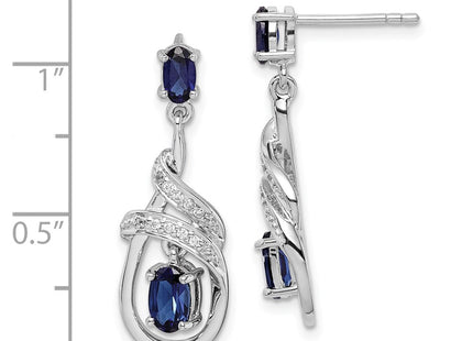 Sterling Silver Earrings Style QE12306 - Classique Jewelry Inc.