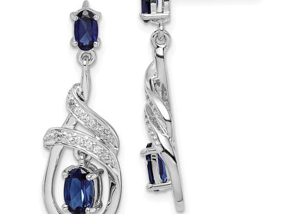 Sterling Silver Earrings Style QE12306 - Classique Jewelry Inc.