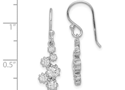 Sterling Silver Earrings Style QE12315 - Classique Jewelry Inc.