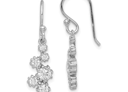Sterling Silver Earrings Style QE12315 - Classique Jewelry Inc.