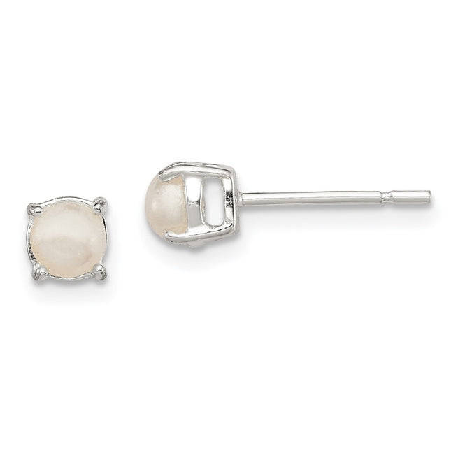 Sterling Silver Earrings Style QE12334 - Classique Jewelry Inc.
