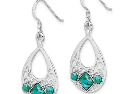 Sterling Silver Earrings Style QE12354 - Classique Jewelry Inc.