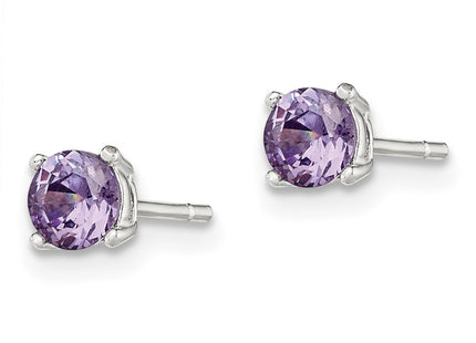 Sterling Silver Earrings Style QE12361 - Classique Jewelry Inc.