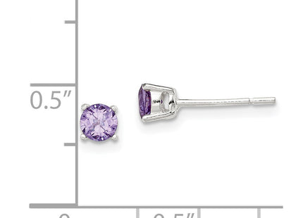 Sterling Silver Earrings Style QE12361 - Classique Jewelry Inc.