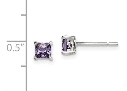 Sterling Silver Earrings Style QE12362 - Classique Jewelry Inc.