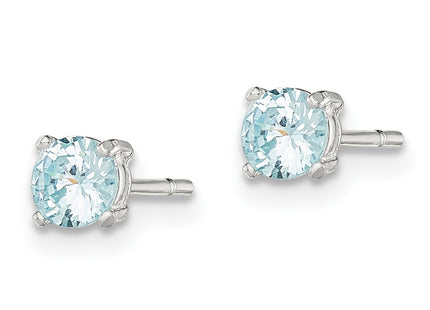 Sterling Silver Earrings Style QE12371 - Classique Jewelry Inc.