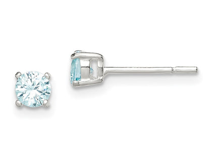 Sterling Silver Earrings Style QE12371 - Classique Jewelry Inc.