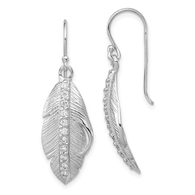 Sterling Silver Earrings Style QE12397 - Classique Jewelry Inc.