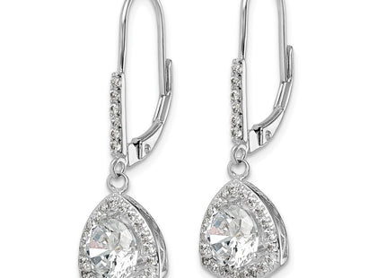 Sterling Silver Earrings Style QE12426 - Classique Jewelry Inc.
