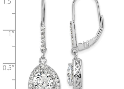 Sterling Silver Earrings Style QE12426 - Classique Jewelry Inc.