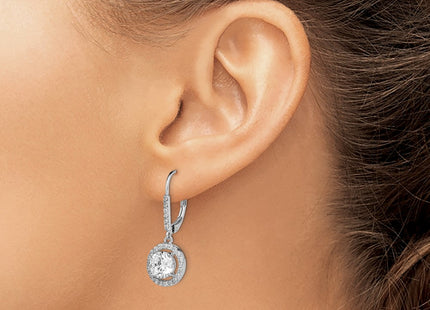 Sterling Silver Earrings Style QE12427 - Classique Jewelry Inc.