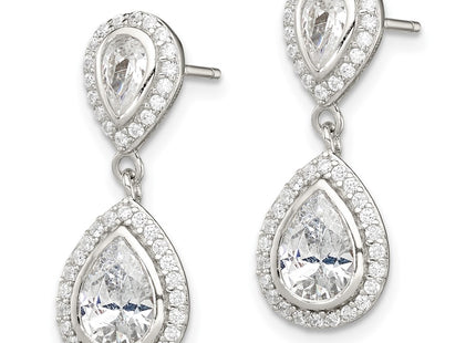 Sterling Silver Earrings Style QE12476 - Classique Jewelry Inc.
