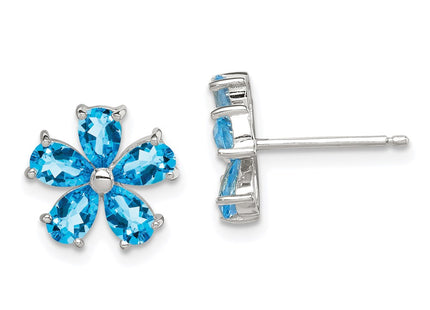 Sterling Silver Earrings Style QE1248 - Classique Jewelry Inc.