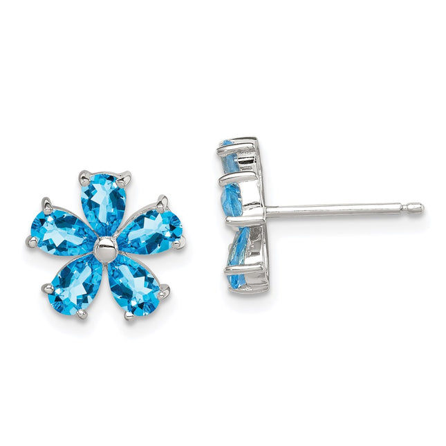 Sterling Silver Earrings Style QE1248 - Classique Jewelry Inc.