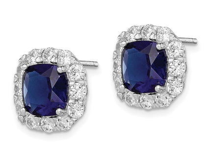 Sterling Silver Earrings Style QE12493 - Classique Jewelry Inc.