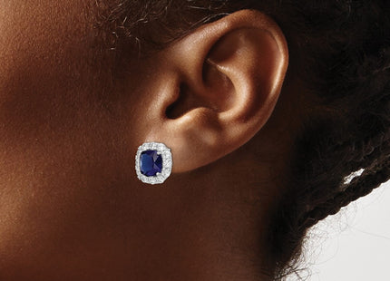 Sterling Silver Earrings Style QE12493 - Classique Jewelry Inc.