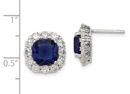 Sterling Silver Earrings Style QE12493 - Classique Jewelry Inc.