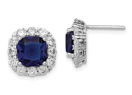 Sterling Silver Earrings Style QE12493 - Classique Jewelry Inc.