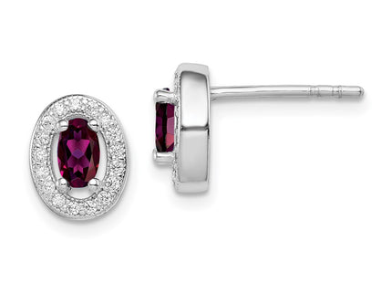 Sterling Silver Earrings Style QE12553 - Classique Jewelry Inc.