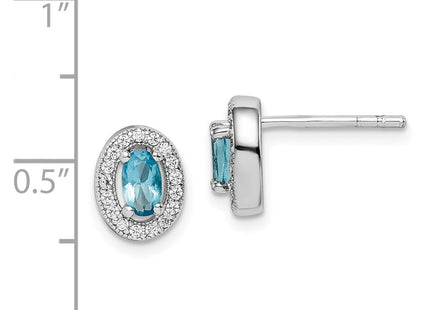 Sterling Silver Earrings Style QE12555 - Classique Jewelry Inc.