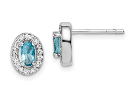 Sterling Silver Earrings Style QE12555 - Classique Jewelry Inc.