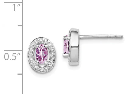 Sterling Silver Earrings Style QE12558 - Classique Jewelry Inc.