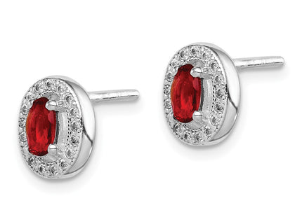 Sterling Silver Earrings Style QE12559 - Classique Jewelry Inc.