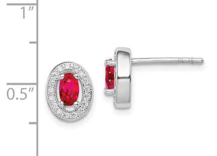 Sterling Silver Earrings Style QE12559 - Classique Jewelry Inc.