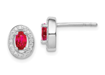 Sterling Silver Earrings Style QE12559 - Classique Jewelry Inc.