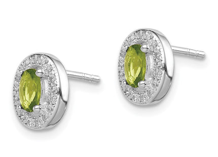 Sterling Silver Earrings Style QE12560 - Classique Jewelry Inc.