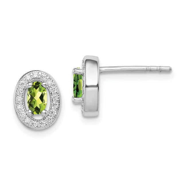 Sterling Silver Earrings Style QE12560 - Classique Jewelry Inc.