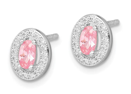 Sterling Silver Earrings Style QE12562 - Classique Jewelry Inc.