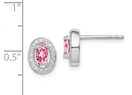 Sterling Silver Earrings Style QE12562 - Classique Jewelry Inc.