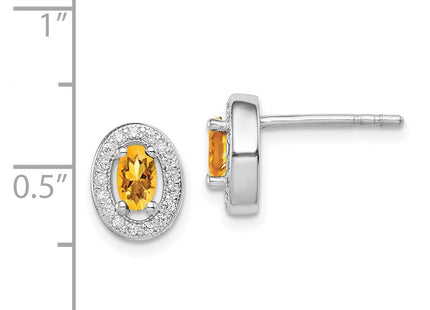 Sterling Silver Earrings Style QE12563 - Classique Jewelry Inc.