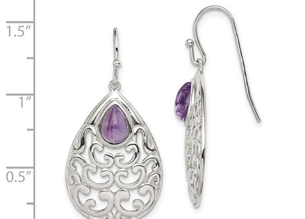 Sterling Silver Earrings Style QE12569 - Classique Jewelry Inc.